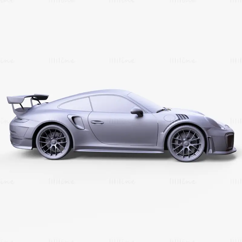 Porsche 911 GT2 RS 2019 Coche modelo 3d