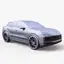 Porsche Cayenne E Hybrid Coupe Car 3D Model