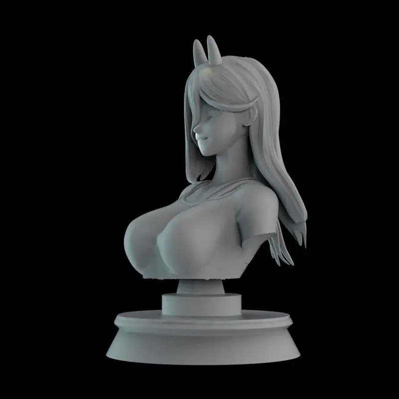 パワーバスト 3D モデル STL 印刷準備完了