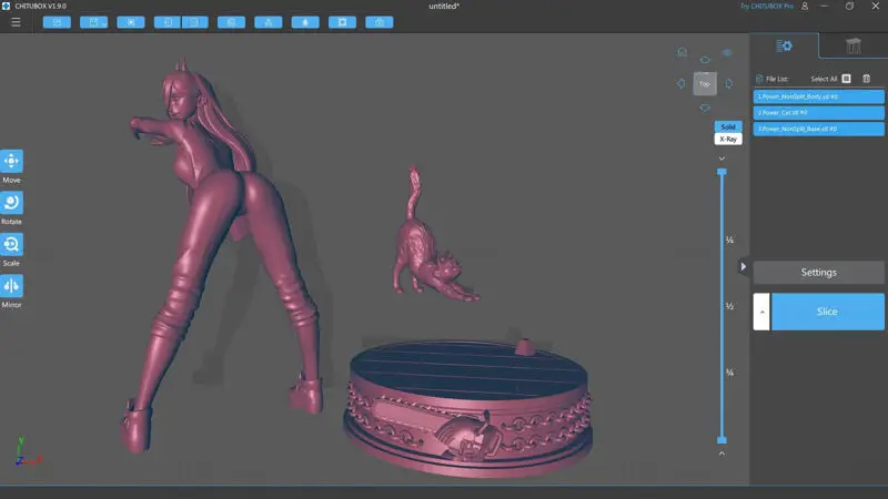 パワーチェンソーマン 3D モデル 印刷準備完了