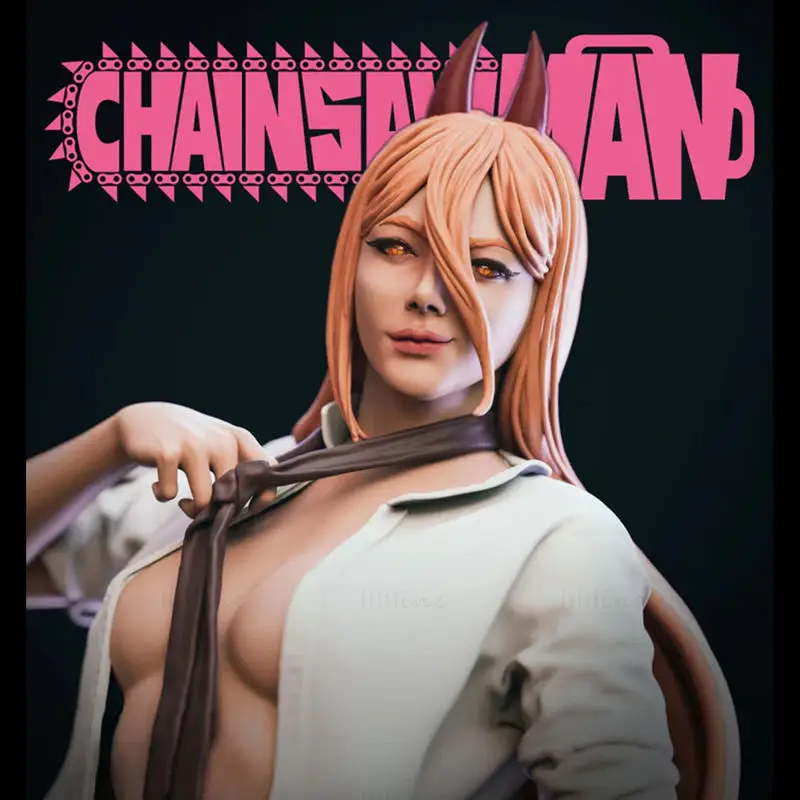 Power - Modelo de impressão 3D Chainsaw Man STL