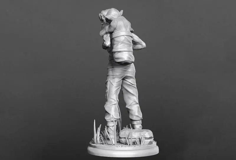 Modello di stampa 3D premium Luke & Yoda STL