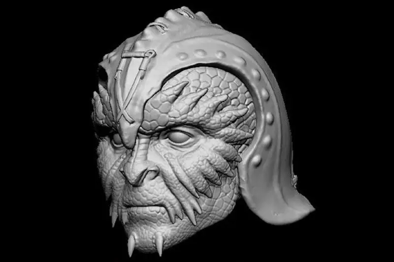 Premium Star Wars Klaatu Head 3D Print Model STL-bestanden voor verzamelaars