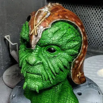 Premium Star Wars Klaatu Head 3D Print Model STL Files for Collectors