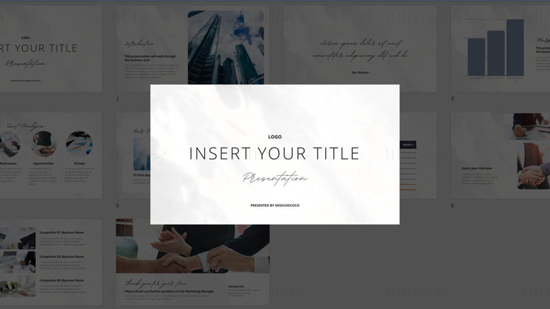 Presentation template for Business / Company / Marketing presentation