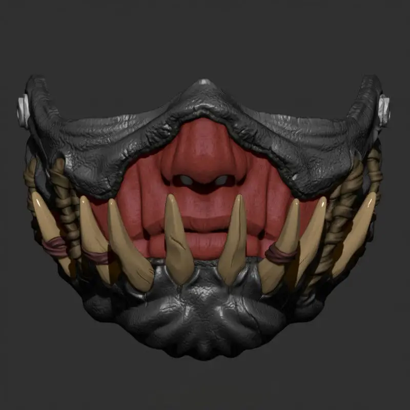 Primal Maske 3D Baskı Modeli STL