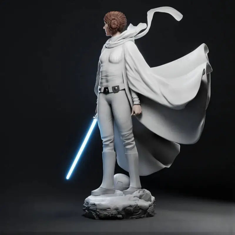 Princess Leia - Star Wars 3D Print Model STL