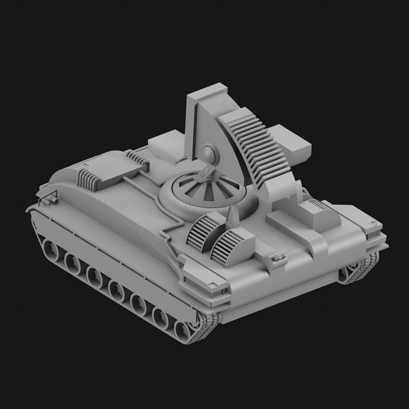 Modelo de impressão 3D Prism Tank STL