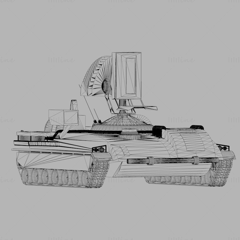 Prism Tank 3d printing model STL