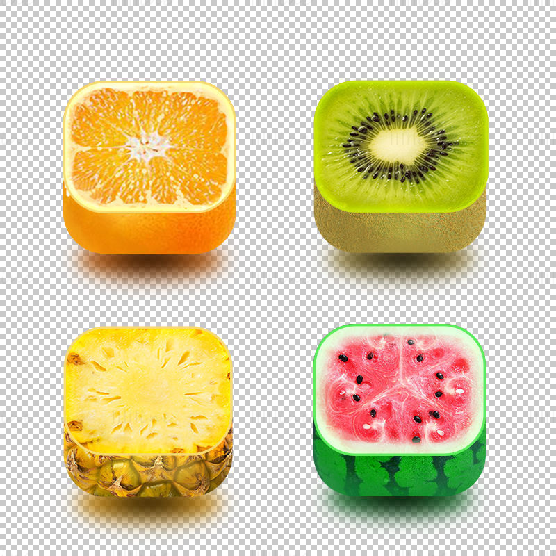 Fruit icon PSD
