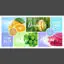 Fruit store advertising PSD template