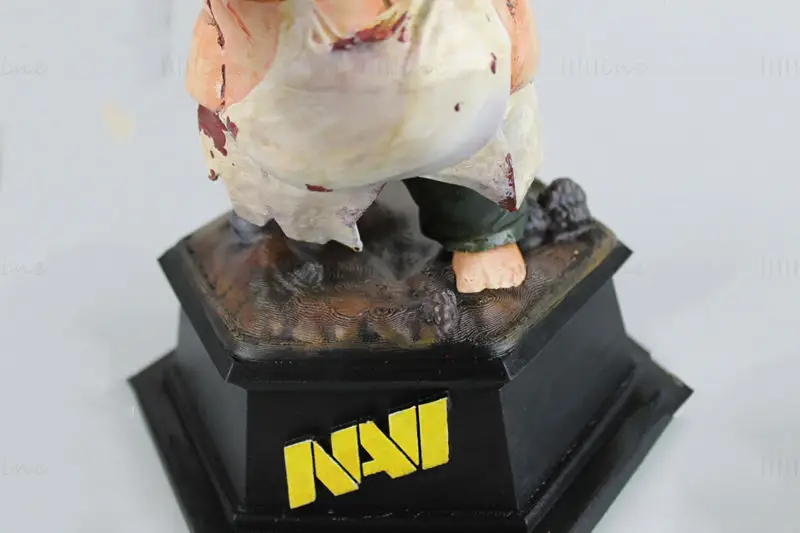 Pudge Dota-2 Figuries 3D Print Model STL fájl