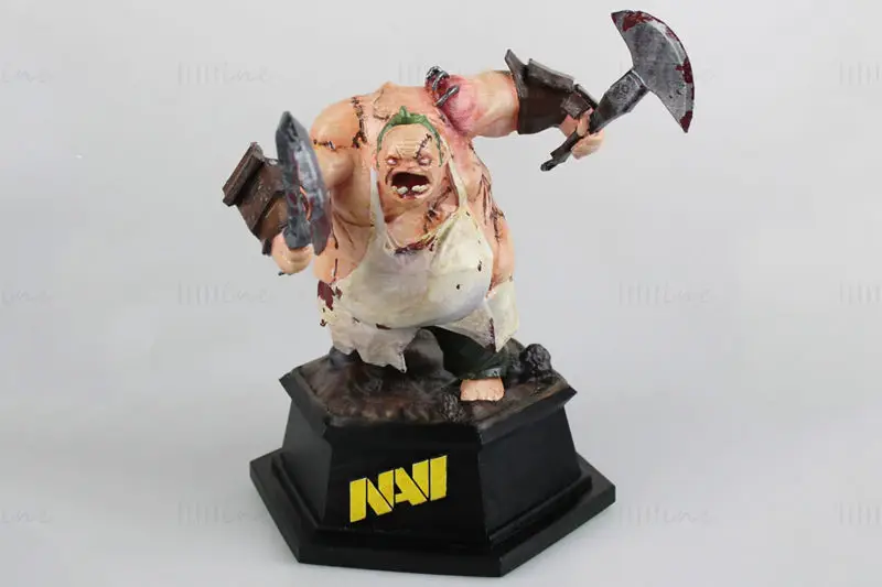 Figuras de Pudge Dota-2, modelo para impresión 3D, archivo STL