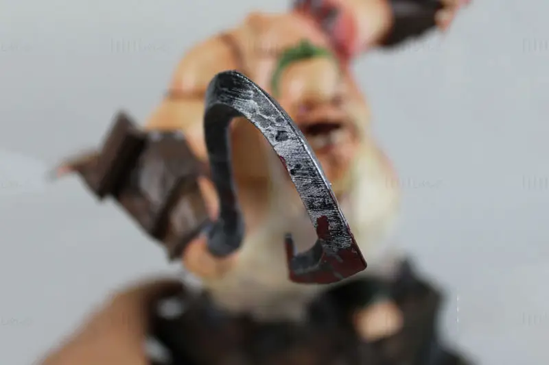 Pudge Dota-2 Figuries 3D Print Model STL fájl