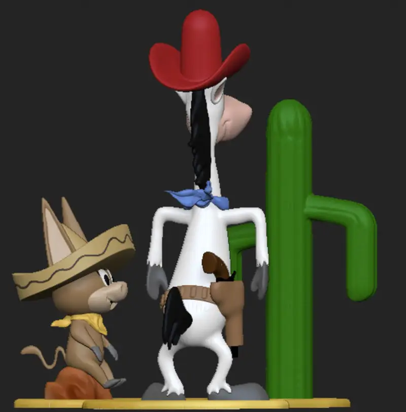 Quick Draw McGraw - Pepe Legal 3D-printmodel STL