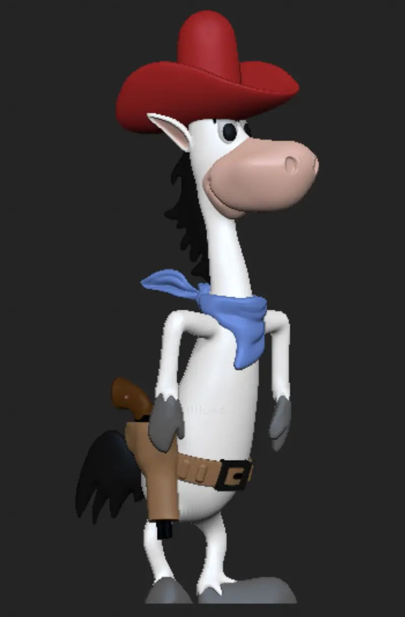 Quick Draw McGraw - Pepe Legal 3D-printmodel STL