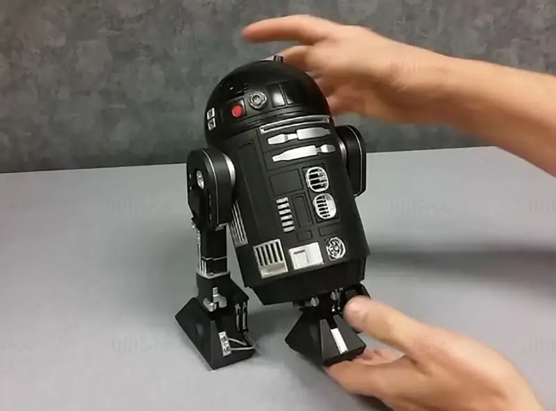 R2-D2 宇航技工机器人复制品 3D 打印模型 STL