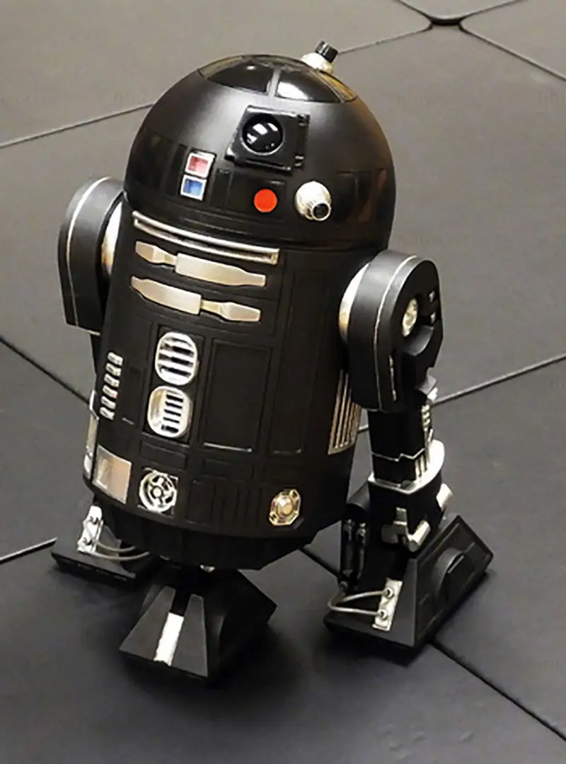 R2-D2 Astromech Droid Replika 3D Baskı Modeli STL