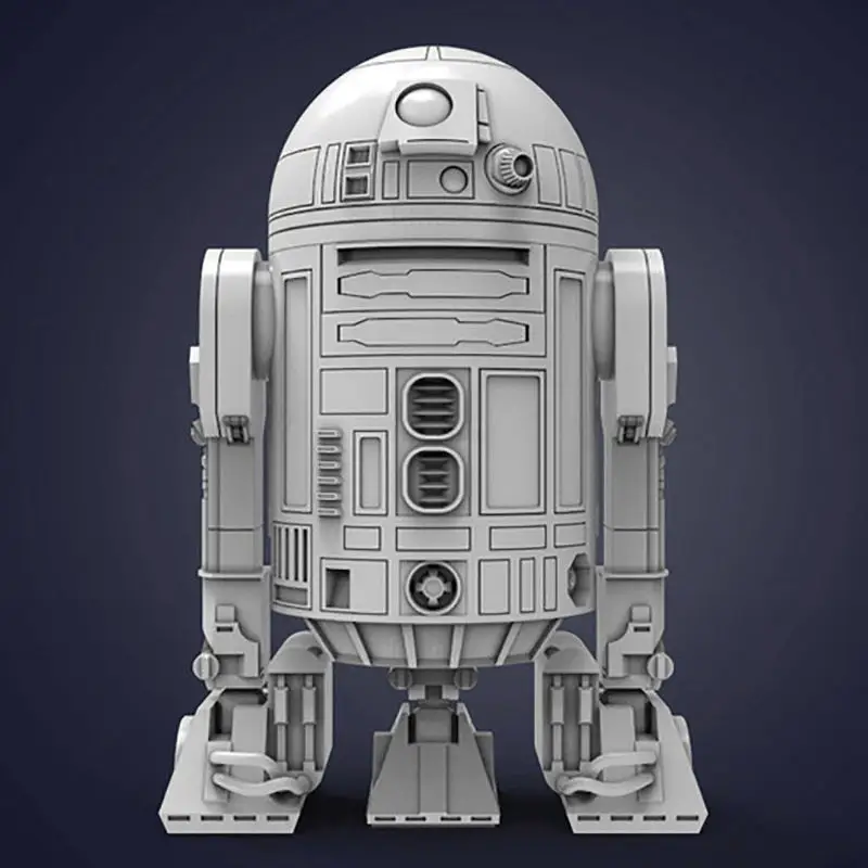 R2-D2 ドロイド - スターウォーズ 3D プリントモデル STL