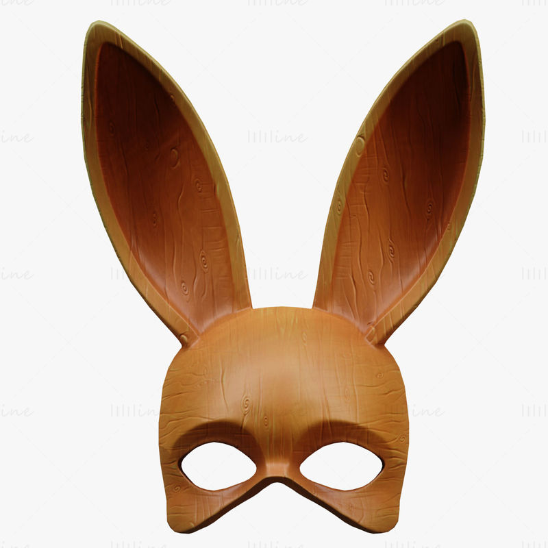 Rabbit Mask Pack 3D Model