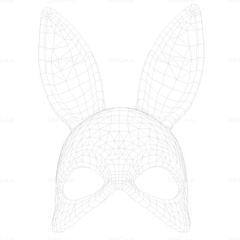 Пакет маска заек 3D модел
