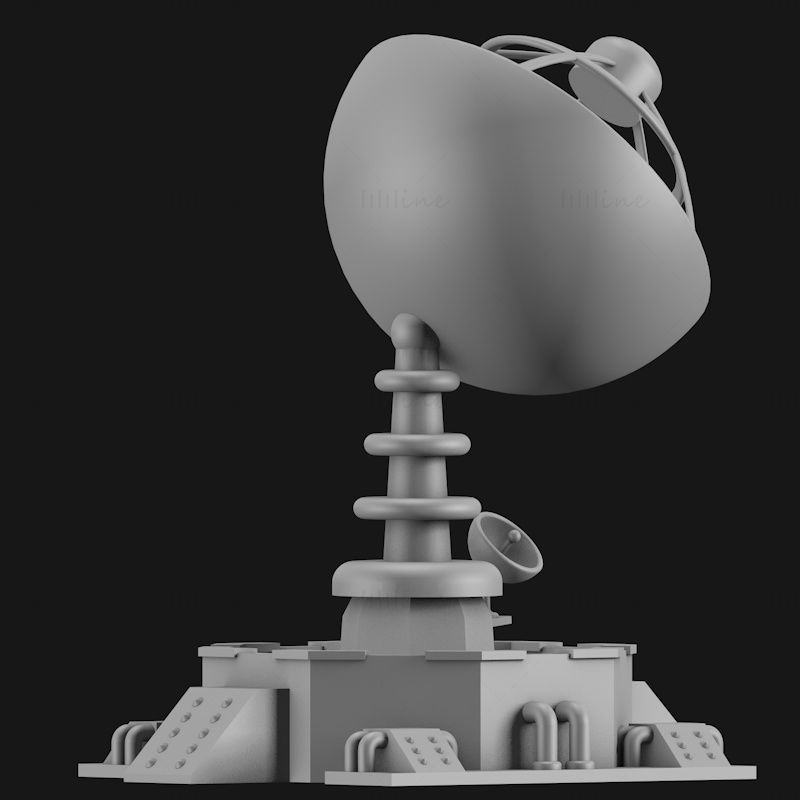 Radar 3d printing model