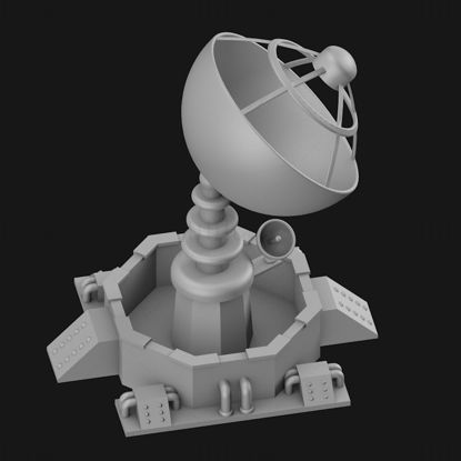 Radar-3D-Druckmodell