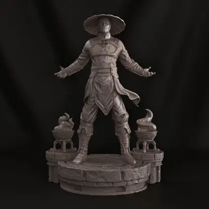 ملفات STL لنموذج طباعة ثلاثي الأبعاد للعبة Raiden Mortal Kombat