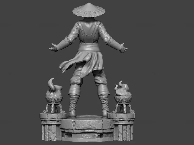 ملفات STL لنموذج طباعة ثلاثي الأبعاد للعبة Raiden Mortal Kombat