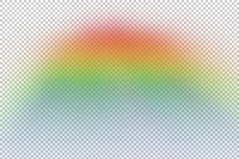 Rainbow photo filter png
