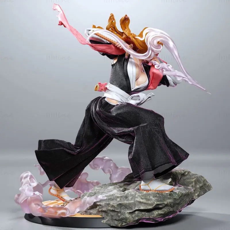 Rangiku Matsumoto - Bleach 3D tiskový model STL