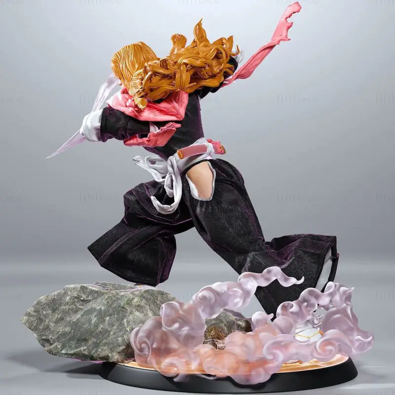 Rangiku Matsumoto - Bleach 3D tiskový model STL