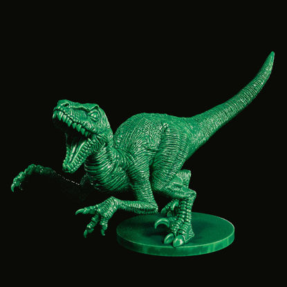 ラプトル恐竜 3D プリント モデル STL