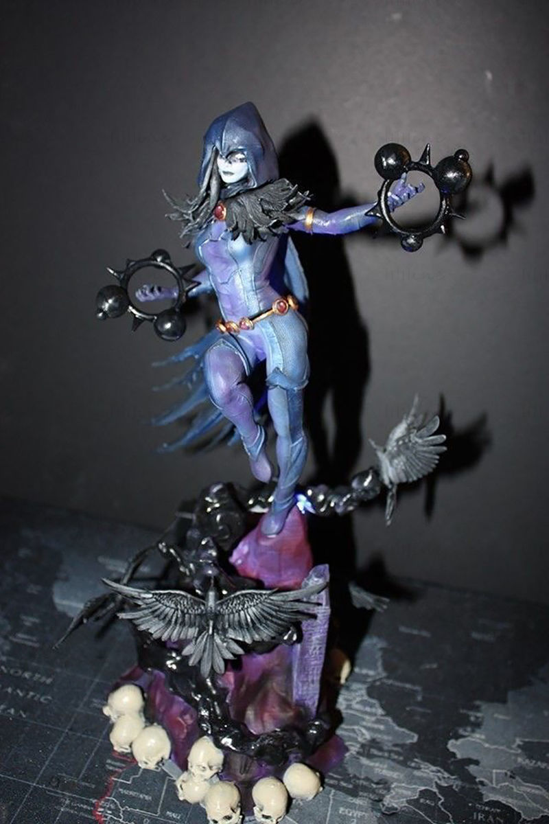 Raven Figures 3D Print Model STL