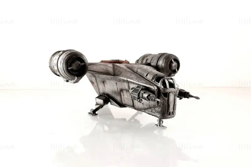 Razor Crest - Star Wars 3D Baskı Modeli STL