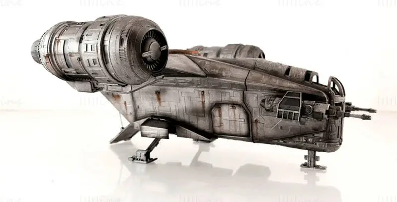 Razor Crest - Star Wars 3D Baskı Modeli STL