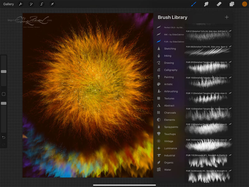 Pincéis de PELE realistas para Procreate