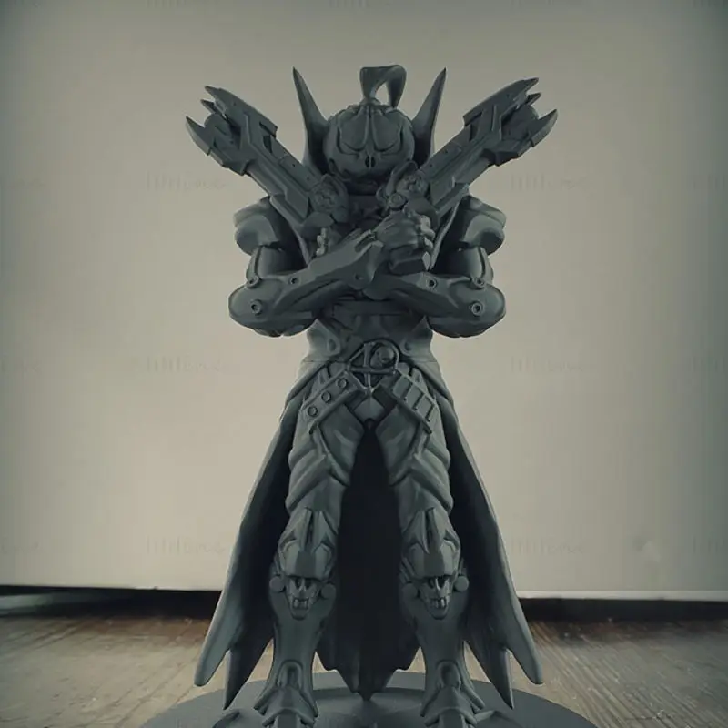 Reaper Overwatch Halloween Skin - STL датотеке 3Д модела за штампање у размери 75 мм
