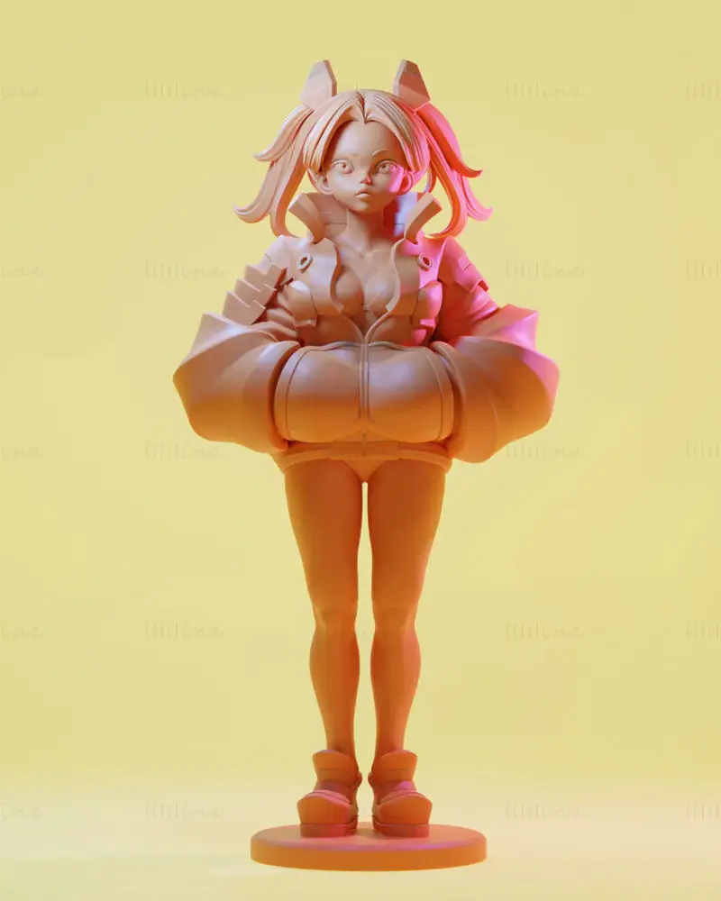 Soubory STL modelu 3D tisku sochy Rebeccy