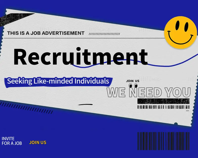Recruitment Poster Template