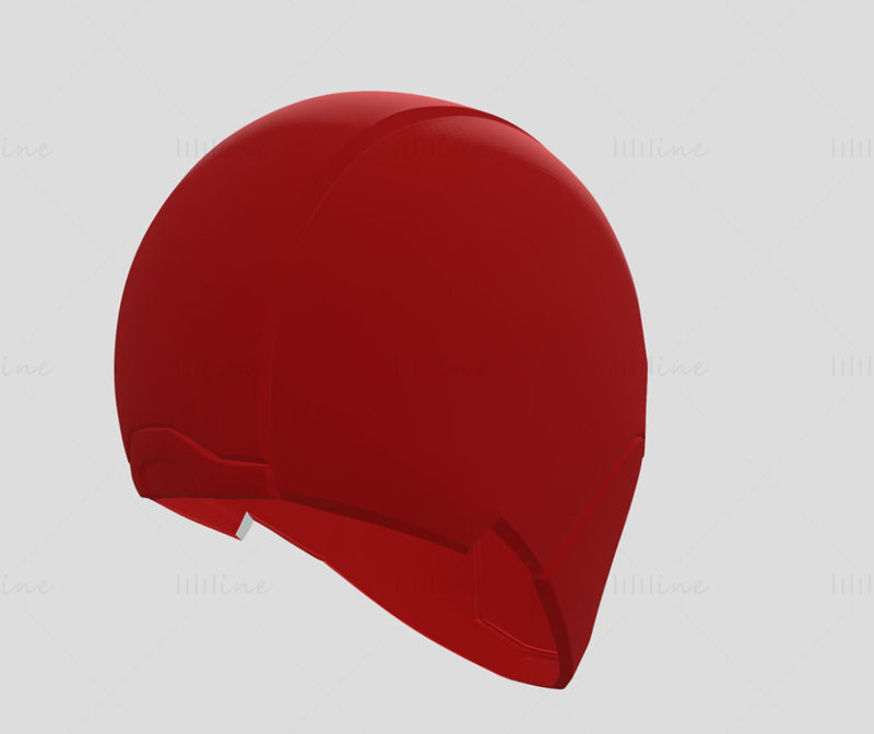 Modelo 3D de Red Hood Helmet listo para imprimir