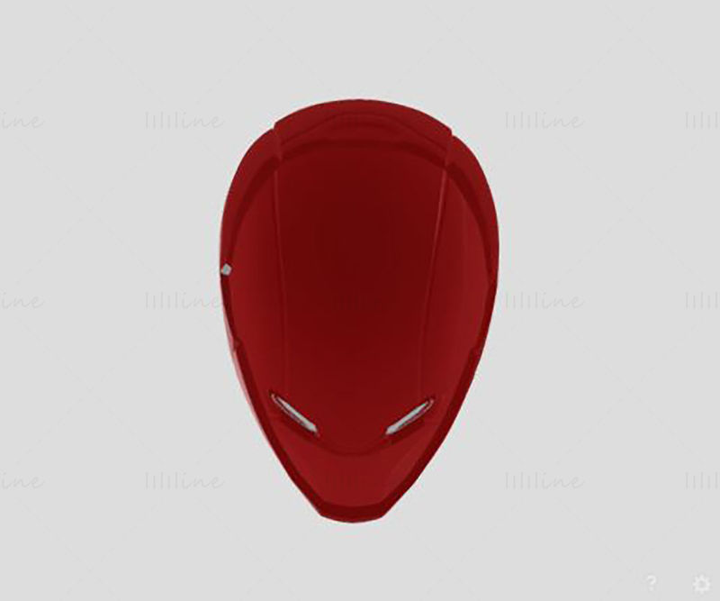 Modelo 3D de Red Hood Helmet listo para imprimir