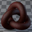 Red leather Cinema4D material