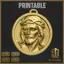 Religious Jesus Pendant Jewelry Design 3D Print Model