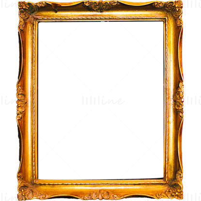 Retro Picture Frame PNG