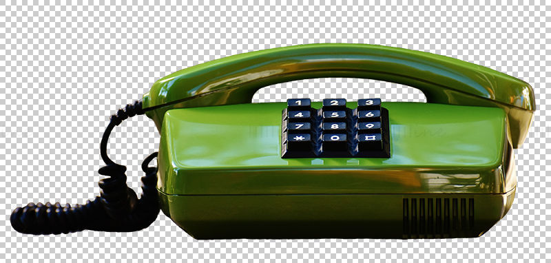Retro telephone png