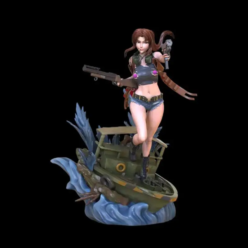 Revy - Black Lagoon 3D Print Model STL