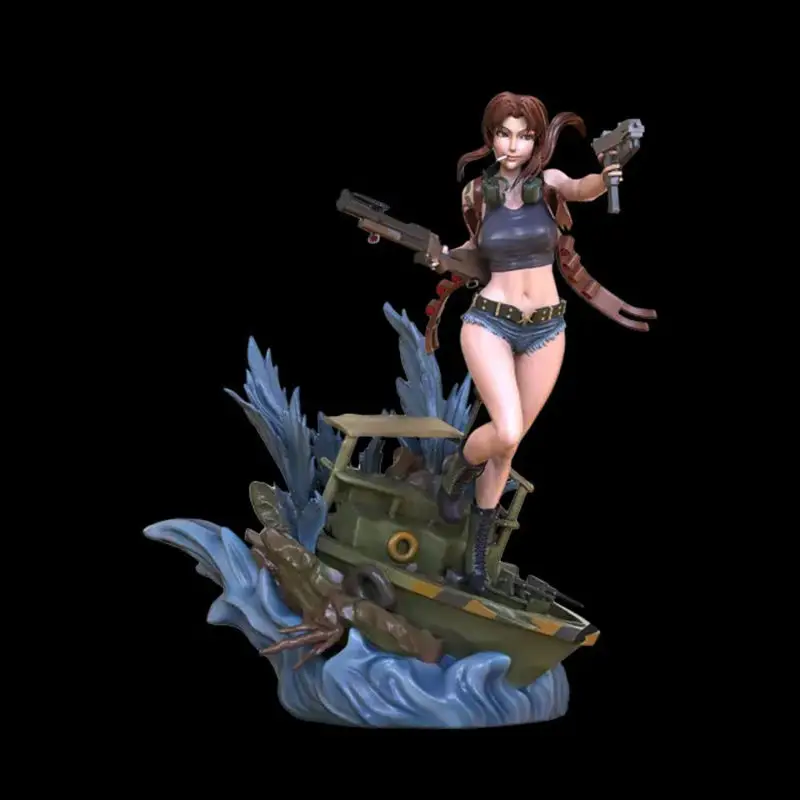 Revy - Black Lagoon 3D Print Model STL