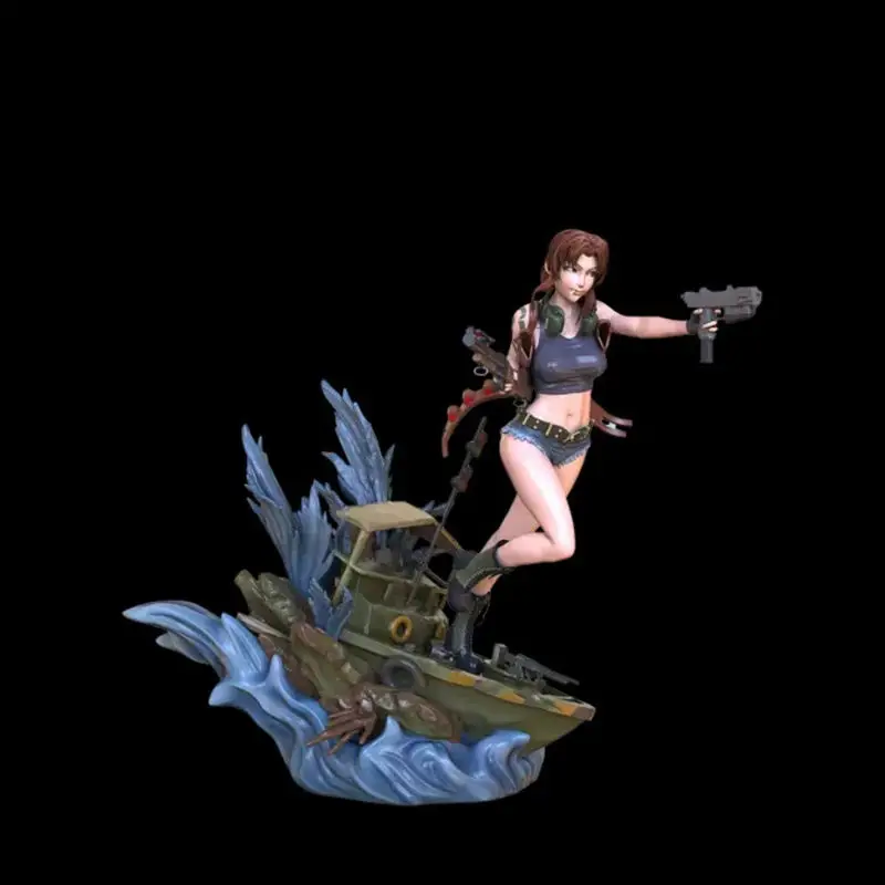 Revy - Black Lagoon 3D Print Model STL