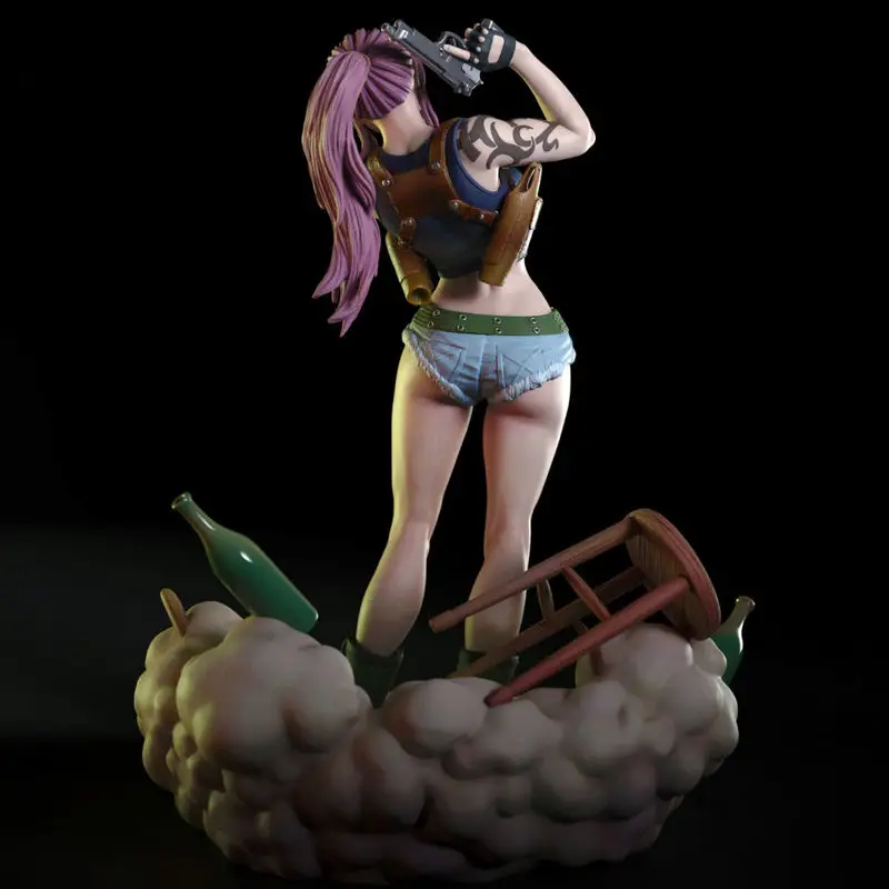 Revy NSFW - Black Lagoon 3D Print Model STL